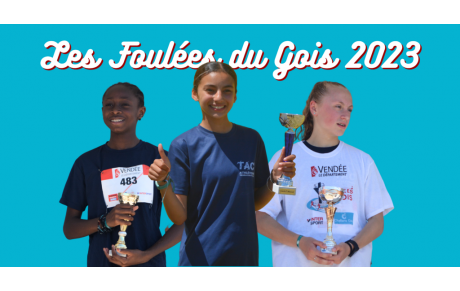 1, 2, 3 POUR TREMBLAY AUX FOULÉES DU GOIS 2023